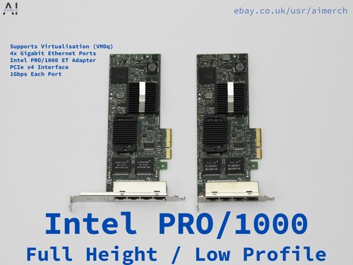 Intel pro 1000 low - intel, pro/1000